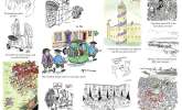 Cartoons for the Duchess of Cornwall's 75th birthday